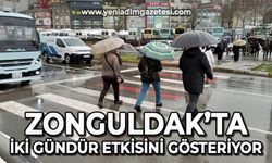 Zonguldak'ta iki gündür etkisini gösteriyor