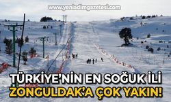 Türkiye'nin en soğuk ili Zonguldak'a çok yakın!