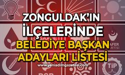 Zonguldak'ın ilçelerinde belediye başkan adayları listesi