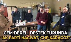 Cem Dereli destek turunda: AK Parti Hacivat, CHP Karagöz!