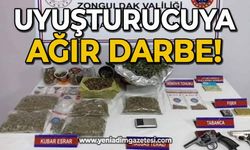 Zonguldak'ta uyuşturucuya ağır darbe!