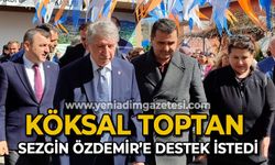 Köksal Toptan Sezgin Özdemir'e destek istedi