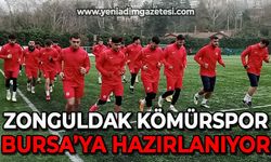 Zonguldak Kömürspor Bursa'ya hazırlanıyor