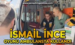 SMA hastası İsmail İnce oyunu ambulansta kullandı