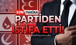 Zonguldak'ta şok: Partiden istifa etti!