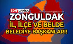 Zonguldak il, ilçe ve belde belediye başkanları!