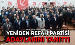 Yeniden Refah Partisi Zonguldak'ta adaylarını tanıttı