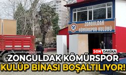 Zonguldak Kömürspor kulüp binası boşaltılıyor!