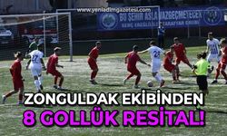 Karadeniz Ereğli Belediyespor Eskişehir'i topa tuttu!