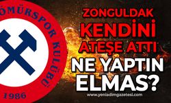 Zonguldak Kömürspor kendini ateşe attı: Ne yaptın Elmas?