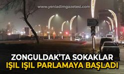 Zonguldak'ta ışıklandırmalar tamamlandı: Her yer ışıl ışıl oldu!