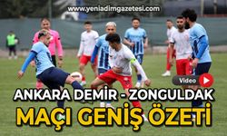 Ankara Demirspor - Zonguldak Kömürspor geniş maç özeti