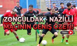 Zonguldak Kömürspor - Nazilli Belediyespor geniş maç özeti!