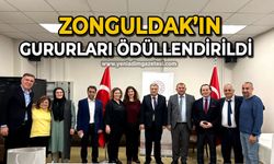 Zonguldak’ın gururları ödüllendirildi