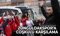 Zonguldakspor’a coşkulu karşılama