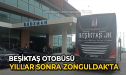 Beşiktaş Otobüsü yıllar sonra Zonguldak'ta