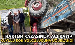 Traktör kazasında acı kayıp: Durdu Kuyulu dualarla toprağa verildi