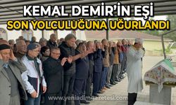 Kemal Demir'in acı günü: Hayat arkadaşı son yolculuğuna uğurlandı