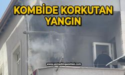 Kombide korkutan yangın