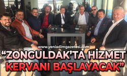 Osman Zaimoğlu: Zonguldak'ta hizmet kervanı başlayacak