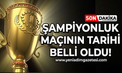 Zonguldak bu maçı bekliyor: Şampiyonluk maçının oynanacağı gün belli oldu!
