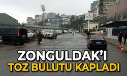 Zonguldak'ı toz bulutu kapladı