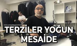 Terziler yoğun mesaide