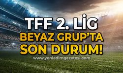 TFF 2. Lig Beyaz Grup'ta oluşan son puan durumu: Zonguldak, umutlarını tazeledi