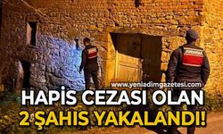Zonguldak'ta operasyon: Hapis cezası olan 2 şahıs yakalandı!