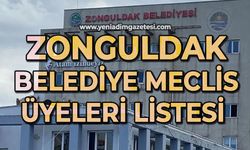 İsim isim Zonguldak Belediye Meclis Üyeleri listesi