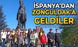 İspanyol öğretmen ve öğrenciler Zonguldak'a geldi