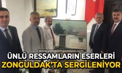 Ünlü ressamların eserleri Zonguldak'ta sergileniyor