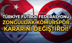 TFF Zonguldak Kömürspor kararını değiştirdi: İşte detaylar!
