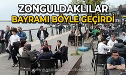 Zonguldaklılar Ramazan Bayramı'nı böyle geçirdi