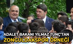 Adalet Bakanı Yılmaz Tunç'tan Zonguldakspor örneği