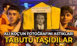 Ali Koç'un fotoğrafının olduğu tabutu taşıdılar: Zonguldak'ta şampiyonluk coşkuyla kutlandı