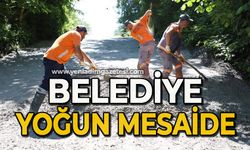 Belediye yoğun mesaide