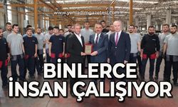 Binlerce insan çalışıyor