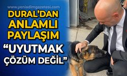 Devrim Dural'dan anlamlı paylaşım: Uyutmak çözüm değil