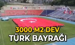 3000 m2 dev Türk Bayrağı