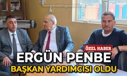 Ergün Penbe Zonguldak'ta Başkan Yardımcısı oldu