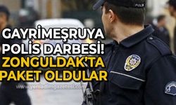 Zonguldak'ta gayrimeşru işlere darbe vuruluyor: Çok sayıda kişi yakalandı!