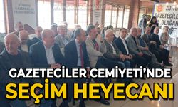 Zonguldak Gazeteciler Cemiyeti'nde seçim heyecanı