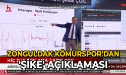 Zonguldak Kömürspor'dan 'Şike' Açıklaması