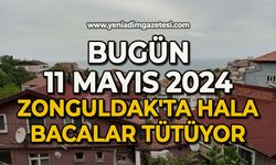 Bugün 11 Mayıs 2024 Zonguldak'ta hala bacalar tütüyor