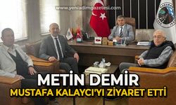 ZTSO heyeti Mustafa Kalaycı'yı ziyaret etti