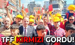 Zonguldak Kömürspor taraftarları TFF'ye kırmızı kart gösterdi!