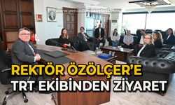 ZBEÜ Rektörü İsmail Hakkı Özölçer’e TRT’den ziyaret