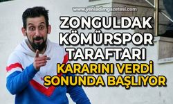 Zonguldak Kömürspor taraftarı kararını verdi sonunda başlıyor
