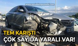 TEM karıştı: Çok sayıda yaralı var!